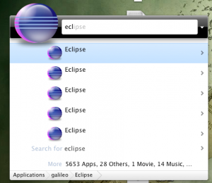 Multiple Eclipse instances shown by the same name